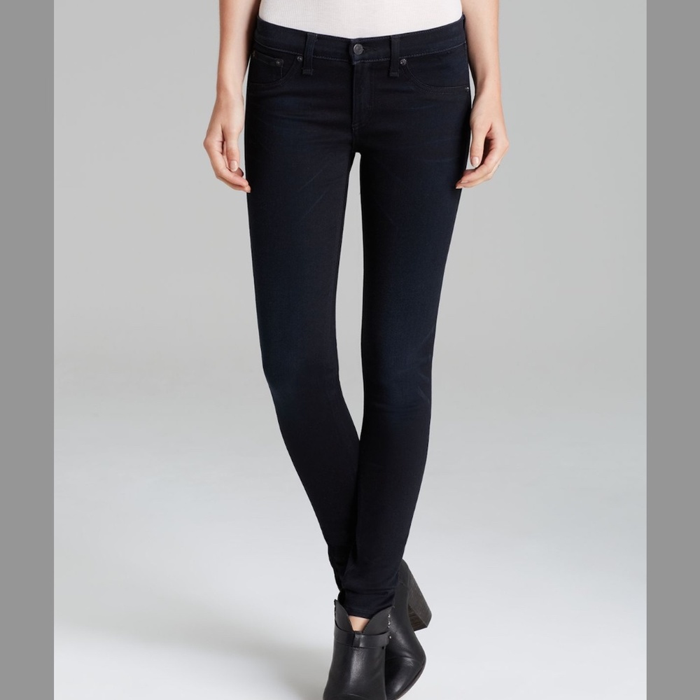 Rag & Bone Jeans The Legging Zipper - 31